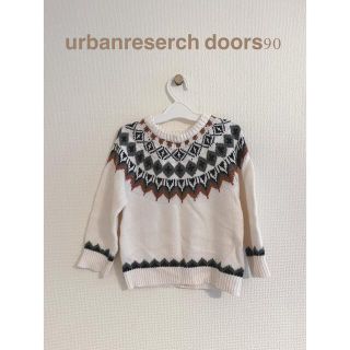 アーバンリサーチドアーズ(URBAN RESEARCH DOORS)のurdoorsノルディック柄ニット90 (ニット)