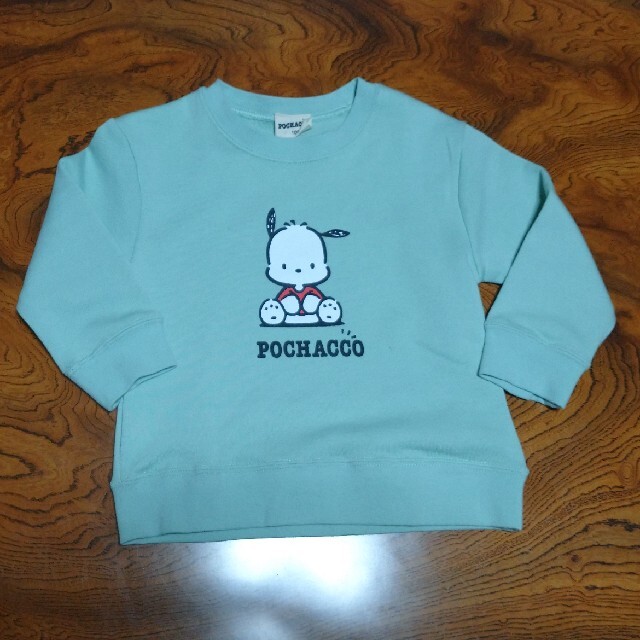 サンリオ(サンリオ)の新品     SANRIO  POCHACCO  トレーナー  100 キッズ/ベビー/マタニティのキッズ服女の子用(90cm~)(Tシャツ/カットソー)の商品写真