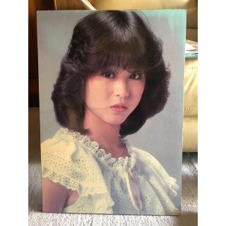 松田聖子 ポスター 当時物 木製パネルの通販 by みうひーずショップ