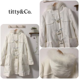 ティティアンドコー(titty&co)のtitty&Co. ティティアンドコー/ダッフルコートアウター sizeS(チェスターコート)