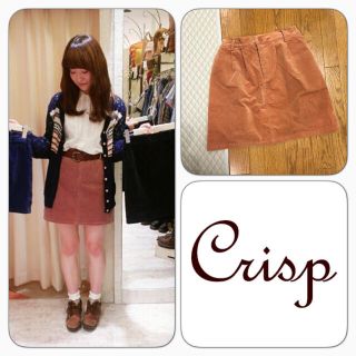 クリスプ(Crisp)のCrisp＊コーディロイスカート(ミニスカート)