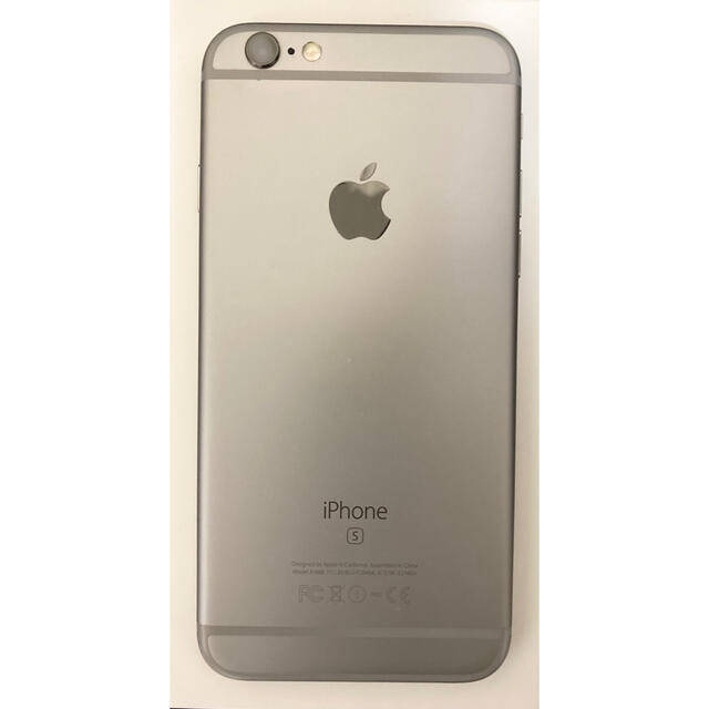 Apple(アップル)のiPhone6s  128GB  スペースグレイ スマホ/家電/カメラのスマートフォン/携帯電話(スマートフォン本体)の商品写真
