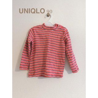 ユニクロ(UNIQLO)の未使用品UNIQLOレトロボーダータートルニット90(ニット)