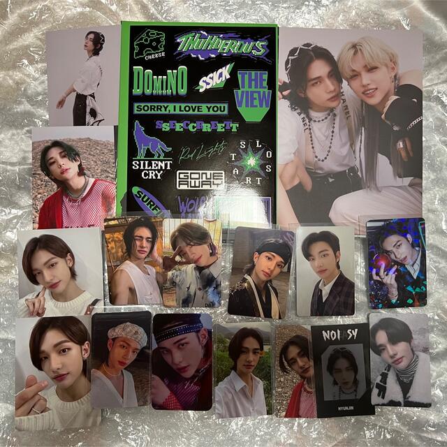 スキズ stray kids ヒョンジン トレカ アルバム セット レア 限定