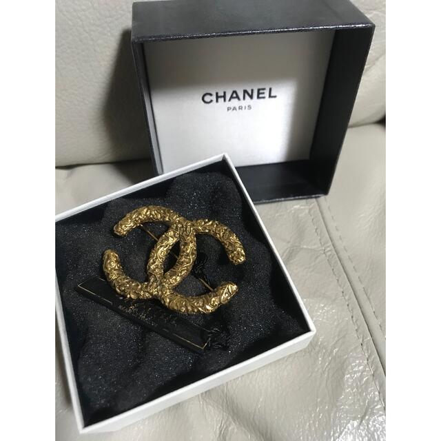 レア品　CHANEL シャネル　ビッグ　グリポア　レッドストーン　ブローチ