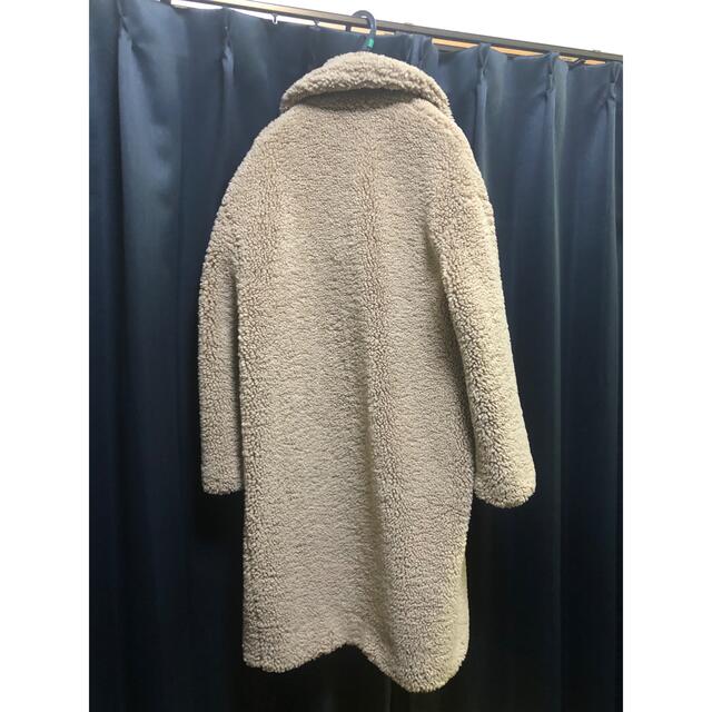 ZARA(ザラ)のZARAテディベアコート レディースのジャケット/アウター(ロングコート)の商品写真