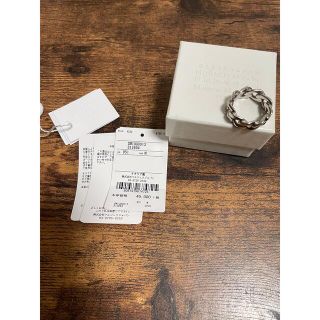 マルタンマルジェラ(Maison Martin Margiela)のMaison Margiela  チェーンリング  Mサイズ(リング(指輪))