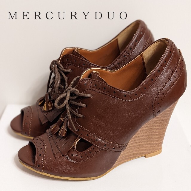 MERCURYDUO(マーキュリーデュオ)の【新品未使用】MERCURYDUO♡ウェッジソールパンプス レディースの靴/シューズ(ハイヒール/パンプス)の商品写真