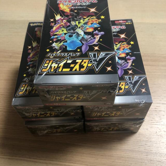 ポケモンカードゲーム シャイニースターv 5BOX シュリンク付き ...