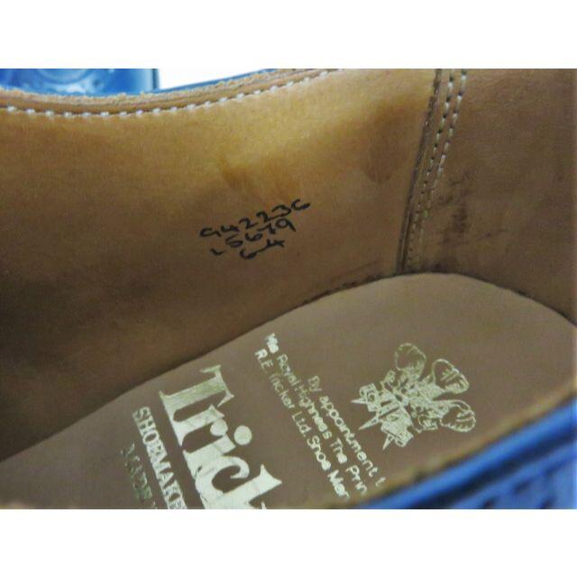 Trickers - 定価8万 Tricker's L5679 6 ウイングチップ ネイビー Trickers - 定価8万 Tricker's L5679 6 ウイングチップ ネイビー