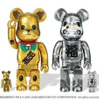 アベイシングエイプ(A BATHING APE)のNEW YEAR BE@RBRICK MANEKINEKO & DARUMA(その他)