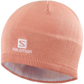 サロモン(SALOMON)のSALOMON サロモン ニット帽 サロモンビーニー ピンク ユニセックスF新品(ウエア/装備)