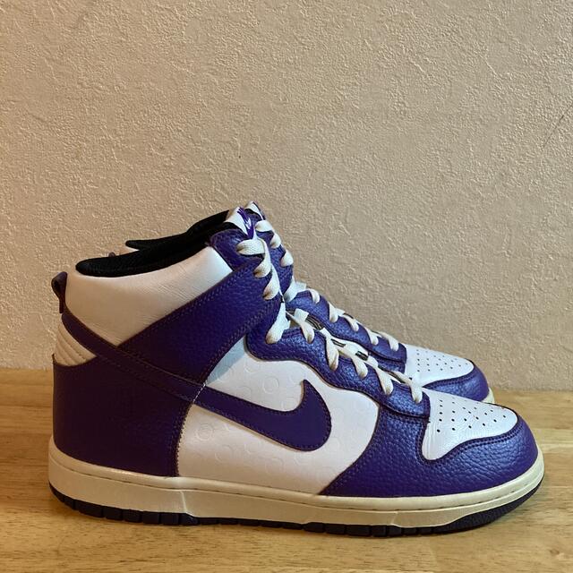 NIKE(ナイキ)のdunk hi purple 27cm メンズの靴/シューズ(スニーカー)の商品写真