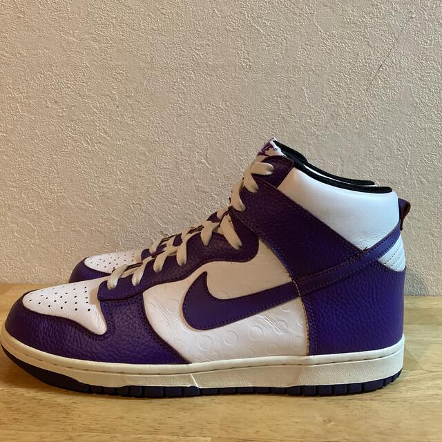 NIKE(ナイキ)のdunk hi purple 27cm メンズの靴/シューズ(スニーカー)の商品写真