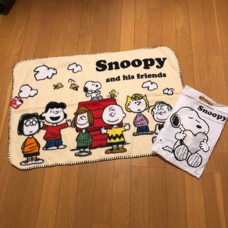 サンリオ(サンリオ)のSNOOPYブランケット(おくるみ/ブランケット)