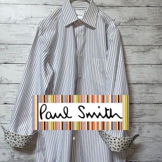 ポールスミス(Paul Smith)のPaul Smith メンズ　シャツ　ブルー　ストライプ(シャツ)