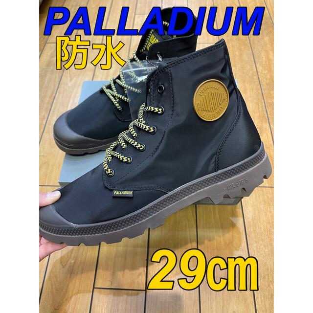 ☆新品・防水☆PALLADIUM パラディウム　パドルライト　メンズ　ブラック