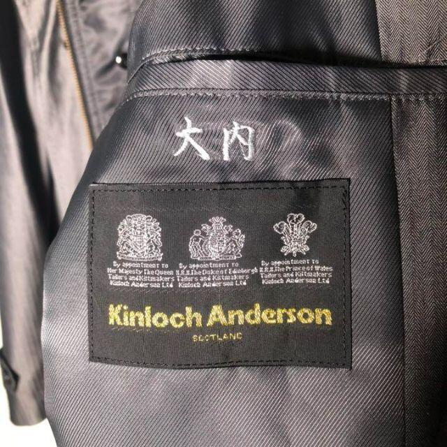 #Kinloch Anderson ステンカラーコート メンズ インナー付き