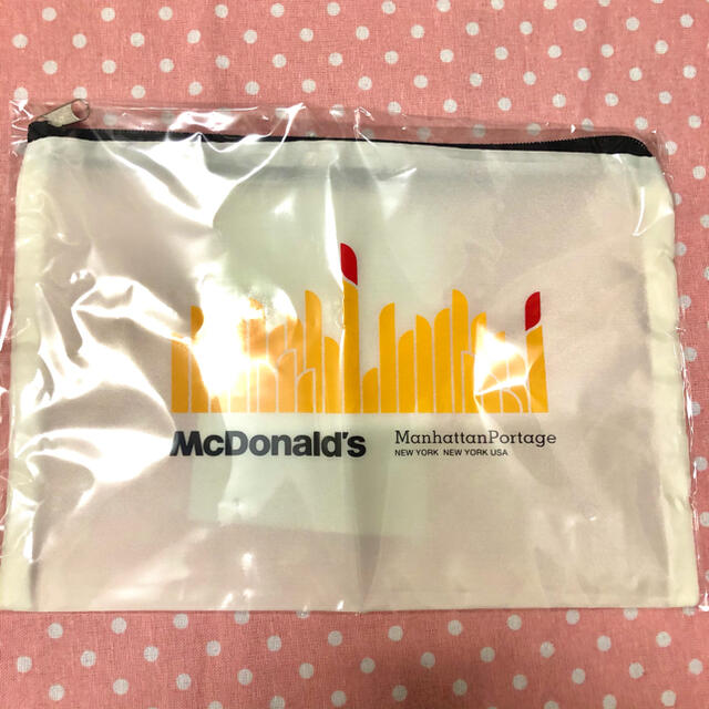 Manhattan Portage(マンハッタンポーテージ)のマクドナルド 福袋 グッズ3点セット エンタメ/ホビーのコレクション(ノベルティグッズ)の商品写真