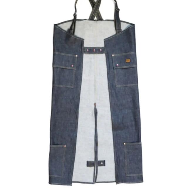 KAPITAL(キャピタル)のkapital denim vest チャップス ロング ベスト デニム   メンズのトップス(ベスト)の商品写真