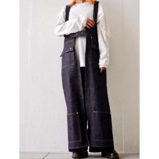 キャピタル(KAPITAL)のkapital denim vest チャップス ロング ベスト デニム  (ベスト)