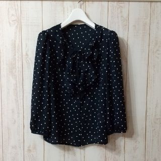 エムズグレイシー(M'S GRACY)の【美品】ミスジェイ  フリルブラウス(シャツ/ブラウス(長袖/七分))