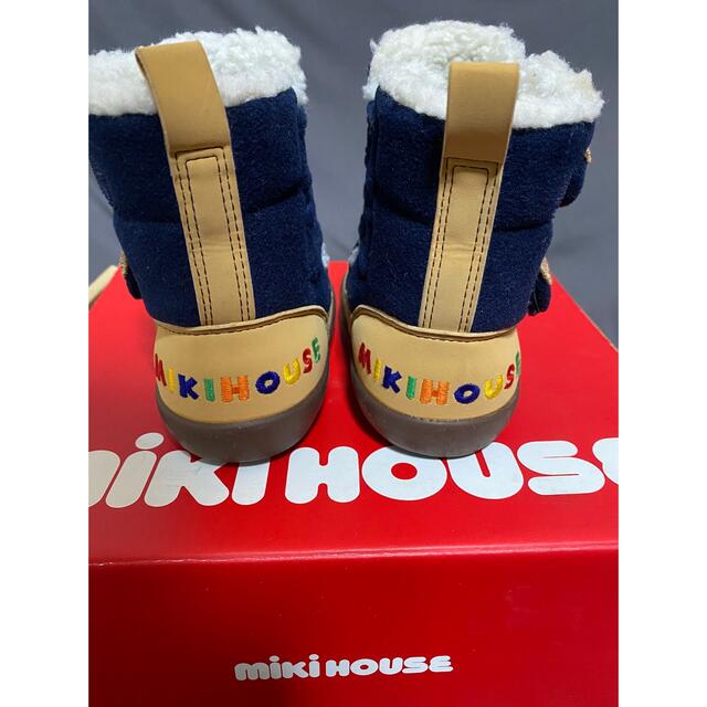 mikihouse(ミキハウス)のミキハウスブーツ キッズ/ベビー/マタニティのベビー靴/シューズ(~14cm)(ブーツ)の商品写真