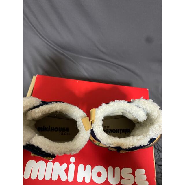 mikihouse(ミキハウス)のミキハウスブーツ キッズ/ベビー/マタニティのベビー靴/シューズ(~14cm)(ブーツ)の商品写真