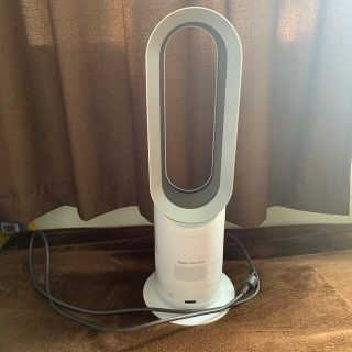 ダイソン(Dyson)のdyson hot+cool AM05 ファンヒーター ホワイト 2017年製(扇風機)