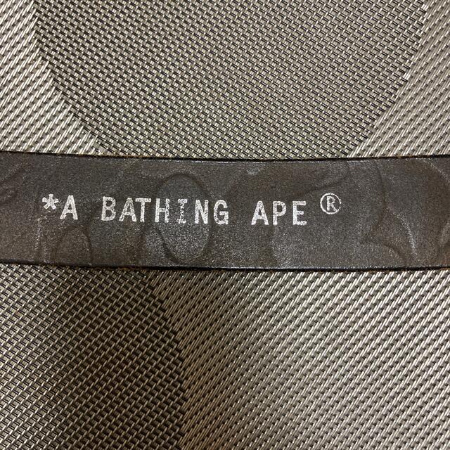 A BATHING APE(アベイシングエイプ)のa bathing ape bape ベルト メンズのファッション小物(ベルト)の商品写真