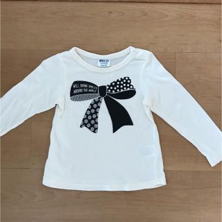 ブリーズ(BREEZE)のブリーズ　プリント長袖Tシャツ　90(Tシャツ/カットソー)