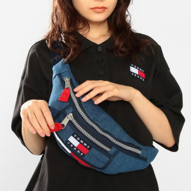 TOMMY HILFIGER - 【新品】TOMMY JEANS ウエストバッグ ボディバッグ