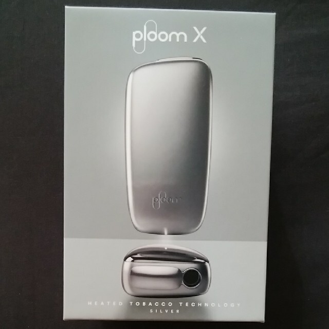 PloomTECH(プルームテック)のploom X SILVER スターターキット メンズのファッション小物(タバコグッズ)の商品写真