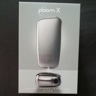 プルームテック(PloomTECH)のploom X SILVER スターターキット(タバコグッズ)