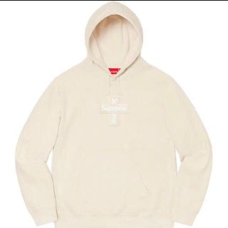 シュプリーム(Supreme)のsupreme cross box logo hooded(パーカー)