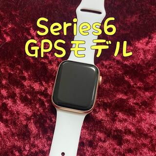 アップルウォッチ(Apple Watch)のApple Watch Series 6 ゴールド 44mm アップルウォッチ(腕時計(デジタル))