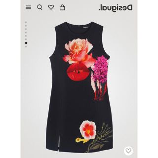 デシグアル(DESIGUAL)のdesigual 花柄ワンピース(ミニワンピース)