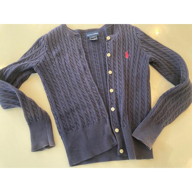 Ralph Lauren(ラルフローレン)のラルフローレン　カーディガン キッズ/ベビー/マタニティのキッズ服女の子用(90cm~)(カーディガン)の商品写真