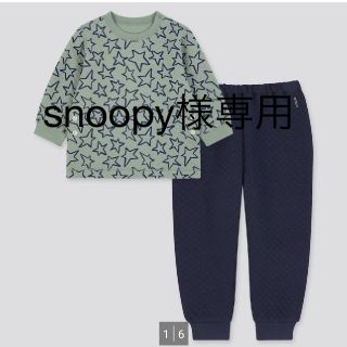 ユニクロ(UNIQLO)の★新品未使用★ユニクロキルトパジャマ(パジャマ)