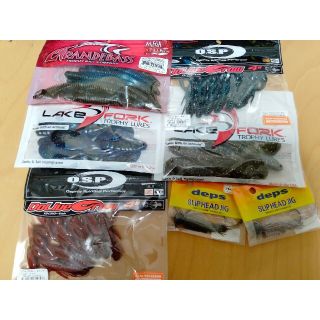 ダイワ(DAIWA)の【新品未使用未開封品】OSP、DEPS 、LAKE FORK、GRANDEBAS(ルアー用品)