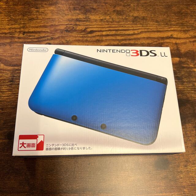 ニンテンドー3DS LL ブルー×ブラック　本体 3