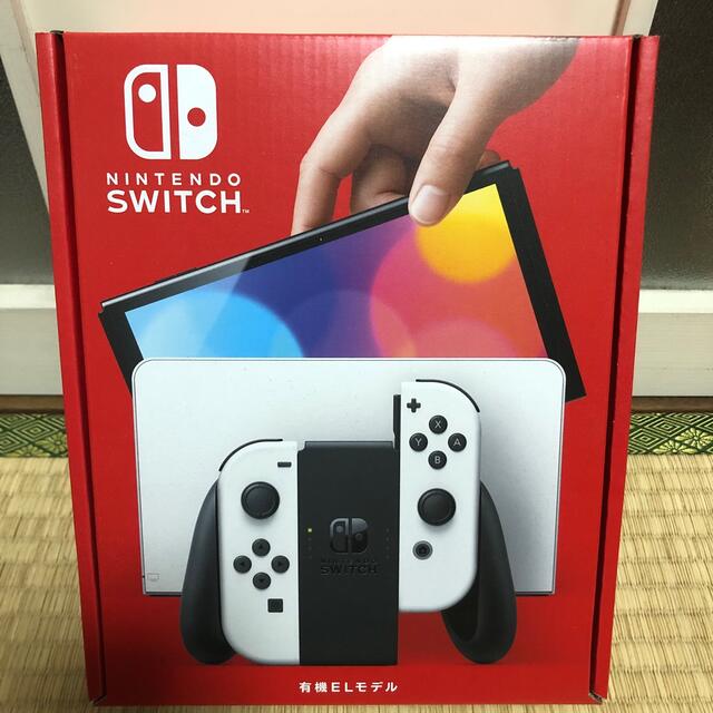 Nintendo Switch(ニンテンドースイッチ)の任天堂 Nintendo Switch （有機ELモデル）  エンタメ/ホビーのゲームソフト/ゲーム機本体(家庭用ゲーム機本体)の商品写真