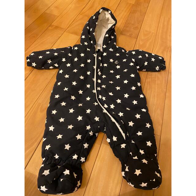 PETIT BATEAU(プチバトー)のプチバトー　ジャンプスーツ　6m 67cm キッズ/ベビー/マタニティのベビー服(~85cm)(ジャケット/コート)の商品写真