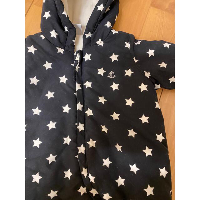 PETIT BATEAU(プチバトー)のプチバトー　ジャンプスーツ　6m 67cm キッズ/ベビー/マタニティのベビー服(~85cm)(ジャケット/コート)の商品写真