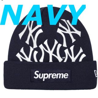 シュプリーム(Supreme)のSupreme New York Yankees New Era Beanie(ニット帽/ビーニー)