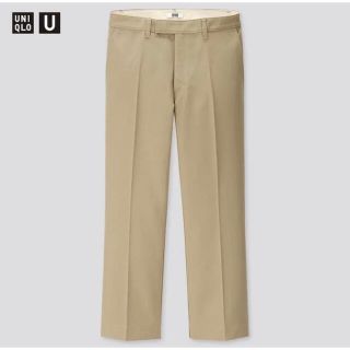 ユニクロ(UNIQLO)の【美品】UNIQLO U ストレートアンクルパンツ 67(チノパン)