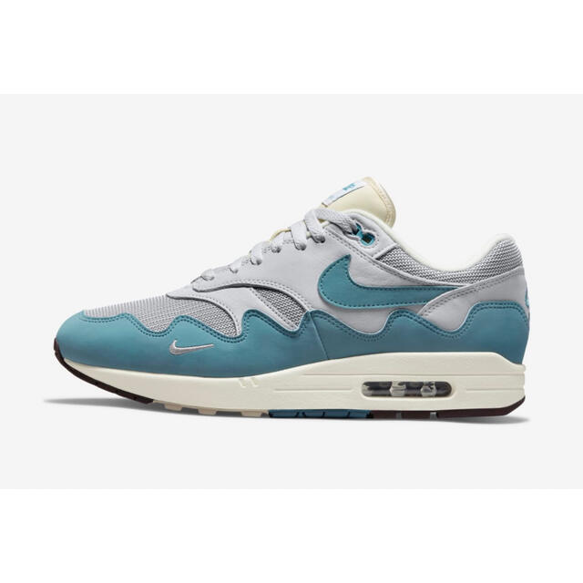 メンズNIKE patta Air Max 1 Noise Aqua ノイズ　アクア