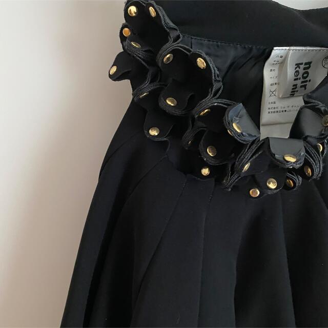 COMME des GARCONS(コムデギャルソン)のnoir kei ninomiya スカート ブラック  レディースのスカート(ひざ丈スカート)の商品写真