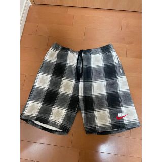 シュプリーム(Supreme)のSupreme Nike Plaid Sweatshort bim着用　cds(ショートパンツ)