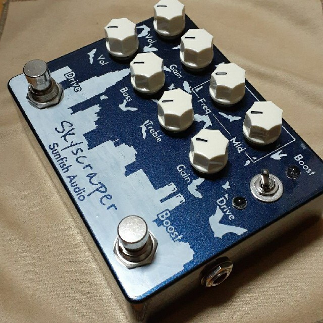 BOSS(ボス)のSunfish Audio / Skyscraper  Overdrive 美品 楽器のギター(エフェクター)の商品写真